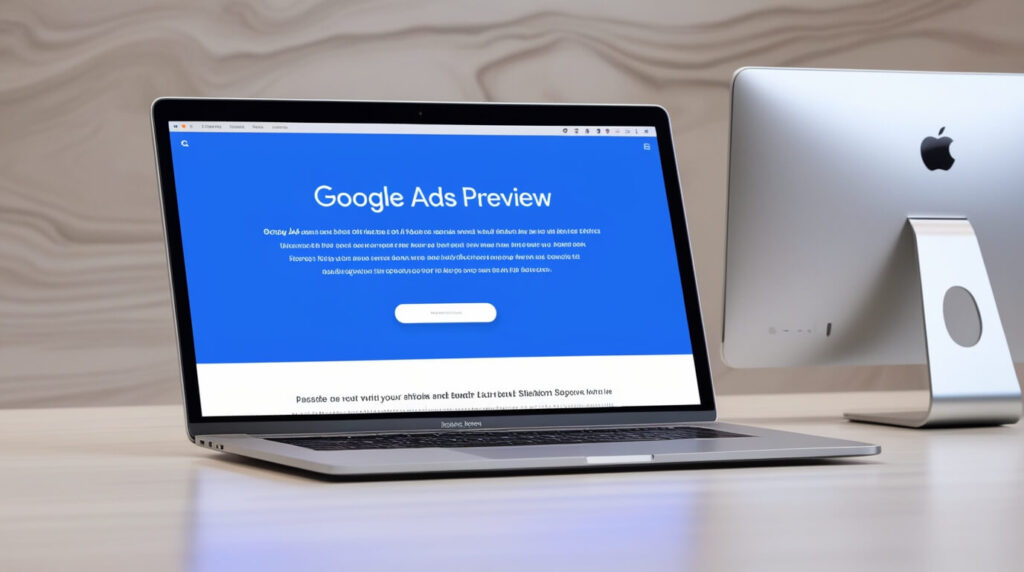 Exemplo de um anúncio atraente no Google Ads, com título, descrição e CTA destacados.