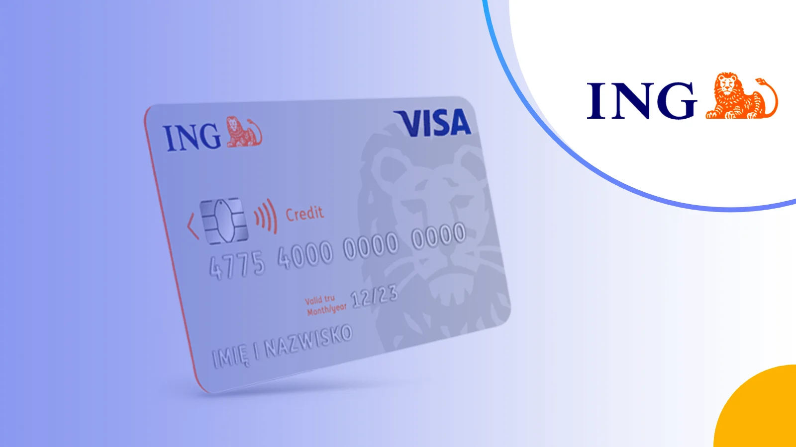 Jak otrzymać kartę kredytową ING Visa Przewodnik krok po kroku